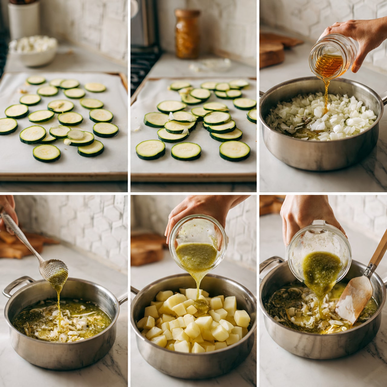 Creamy Roasted Zucchini Soup Recipe - Recipe Image