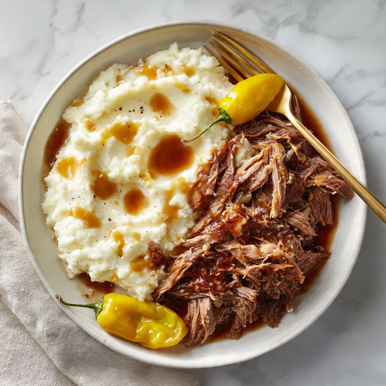 Easy Mississippi Pot Roast Recipe