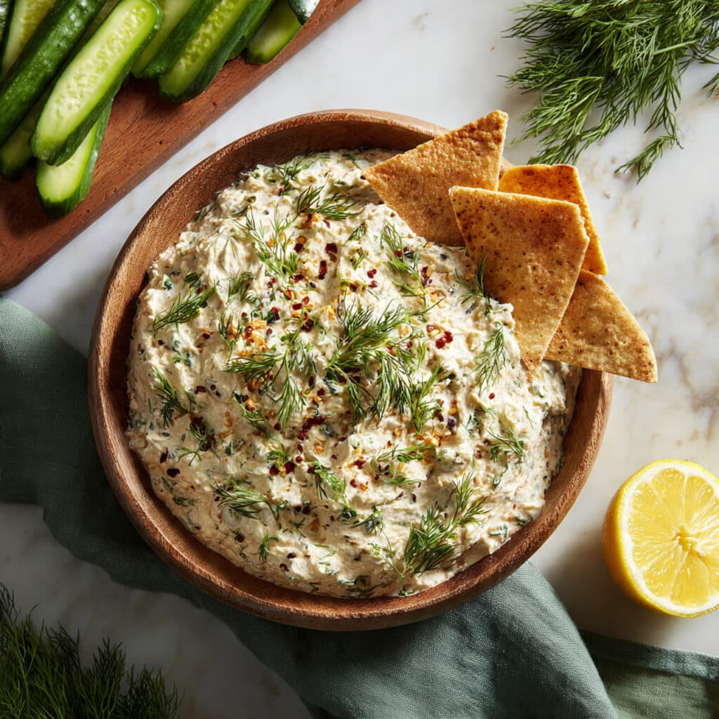 20-Minute Tzatziki Chicken Salad Recipe