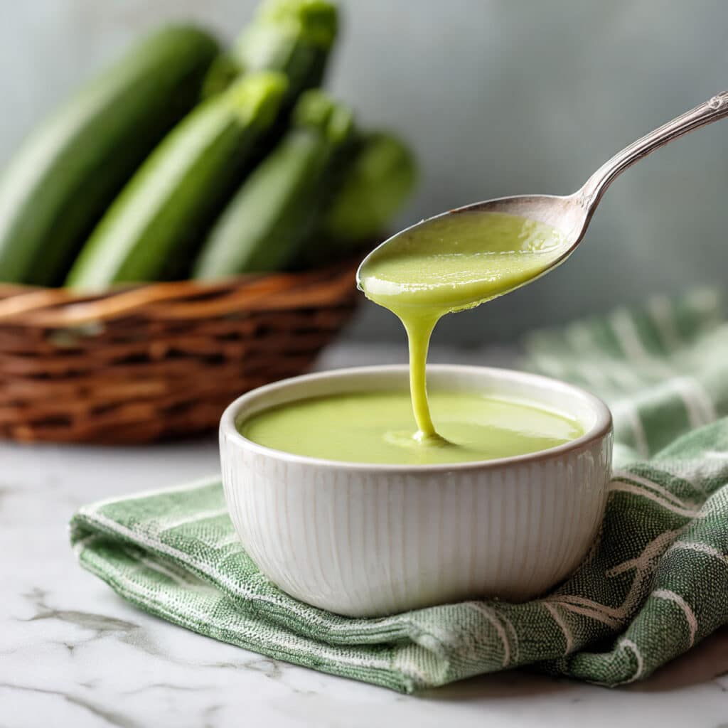 Creamy Roasted Zucchini Soup Recipe