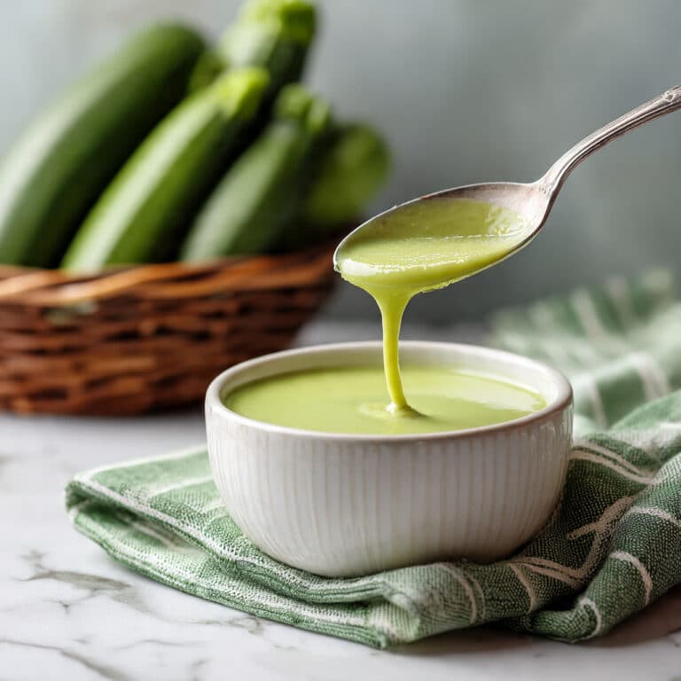 Creamy Roasted Zucchini Soup Recipe
