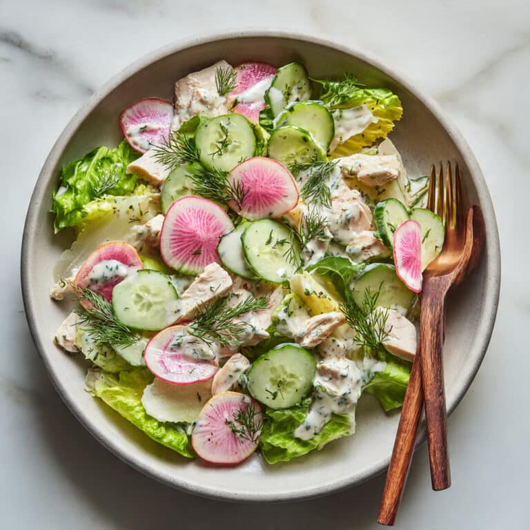 Green Goddess Caesar Salad with Chicken Recipe