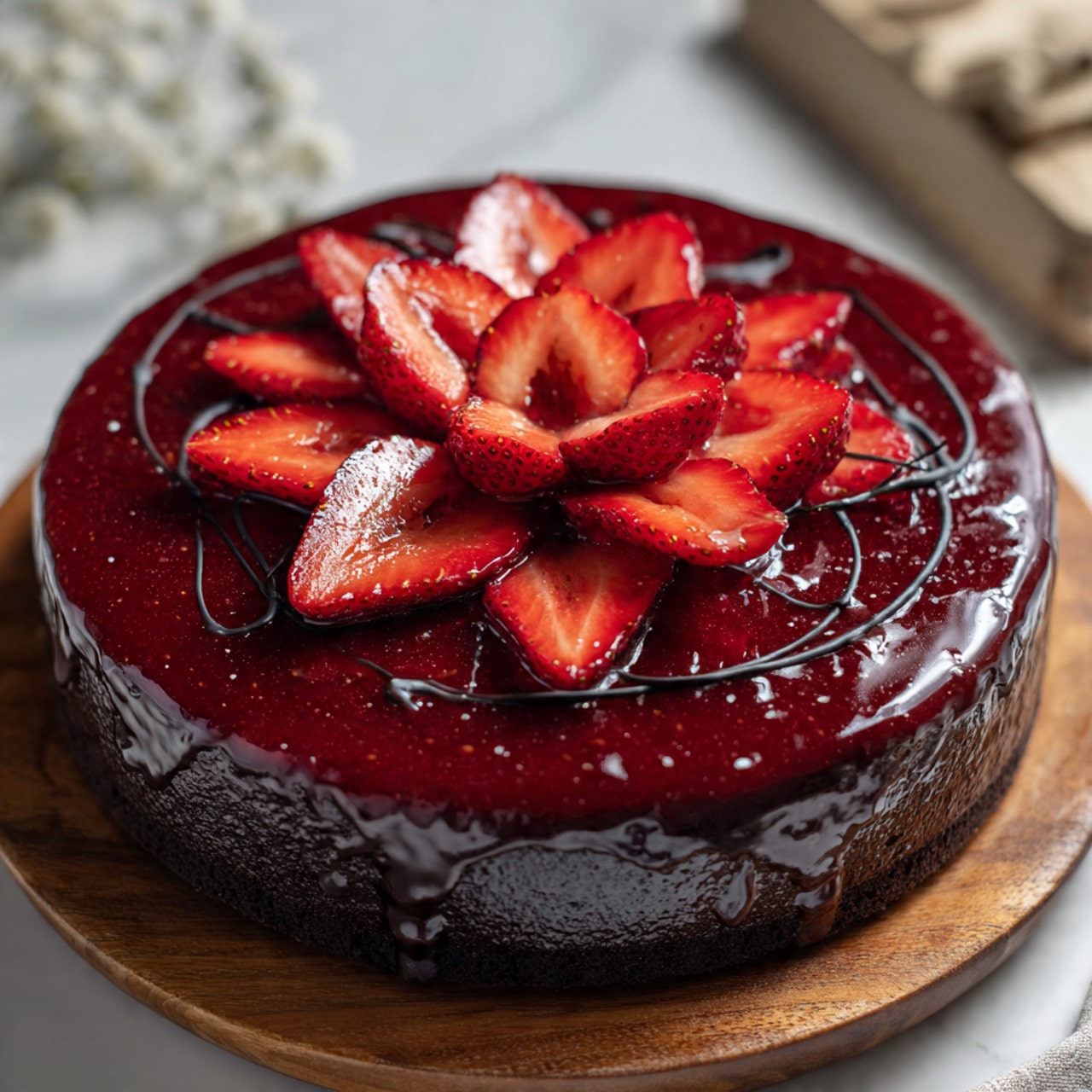 Stranger Things Strawberry Upside Down Cake Recipe