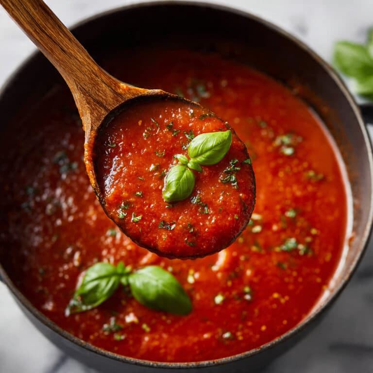 Easy Homemade Tomato Sauce Recipe