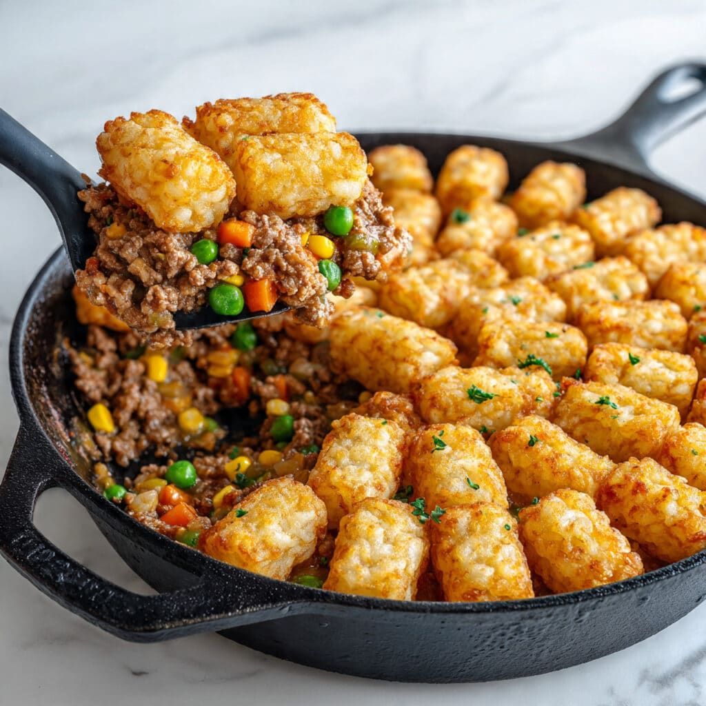 Tater Tot Shepherd’s Pie Recipe