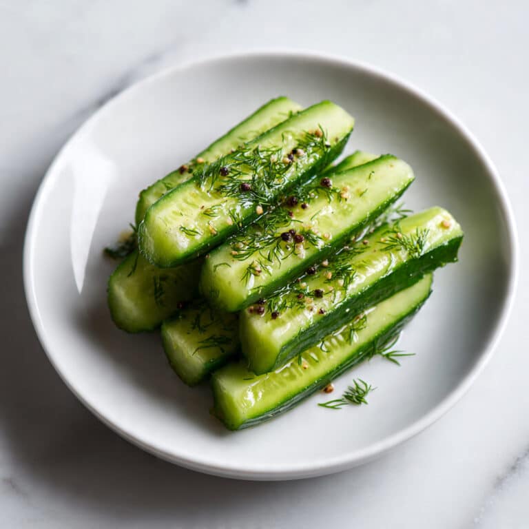 Garlic Dill Cucumbers Recipe