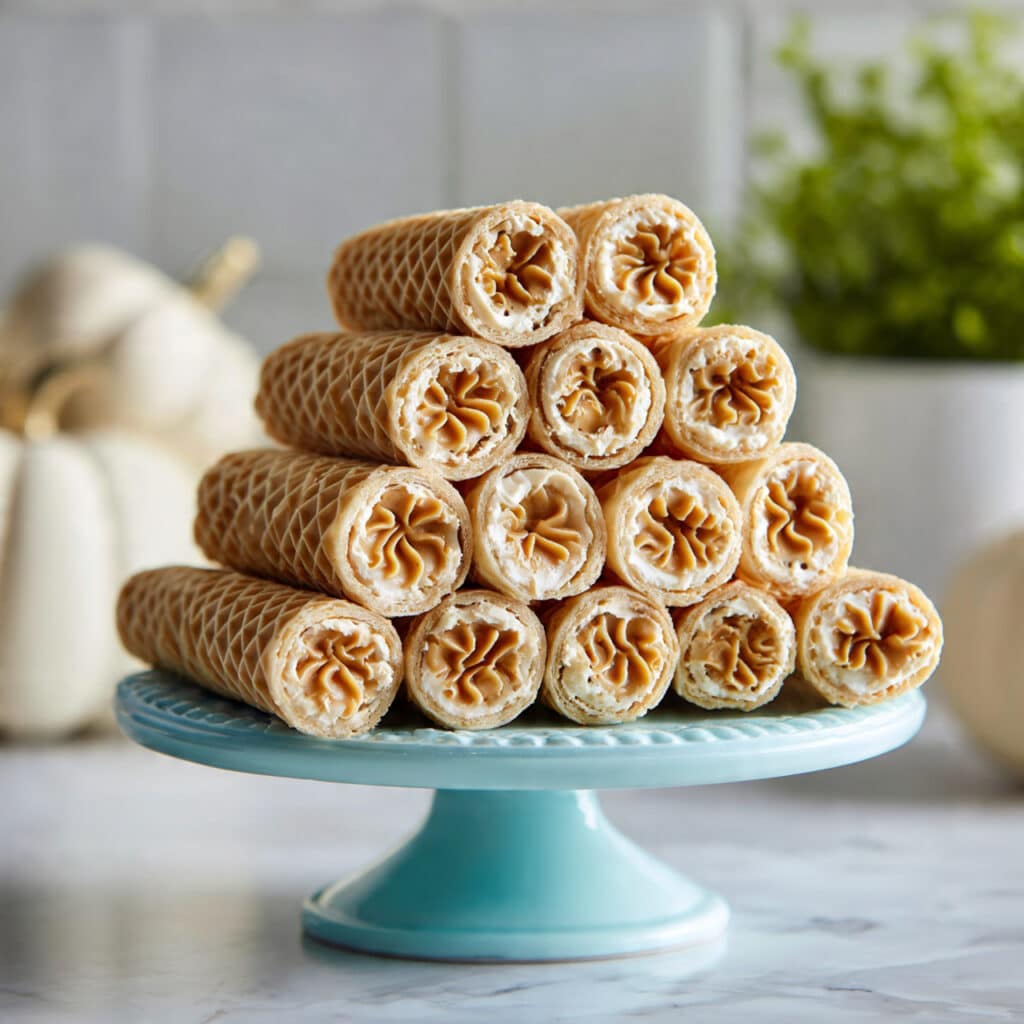 Trubochki: Delicious Pizzelle-Inspired Pastry Shells Filled with Dulce De Leche or Cream Cheese Filling Recipe