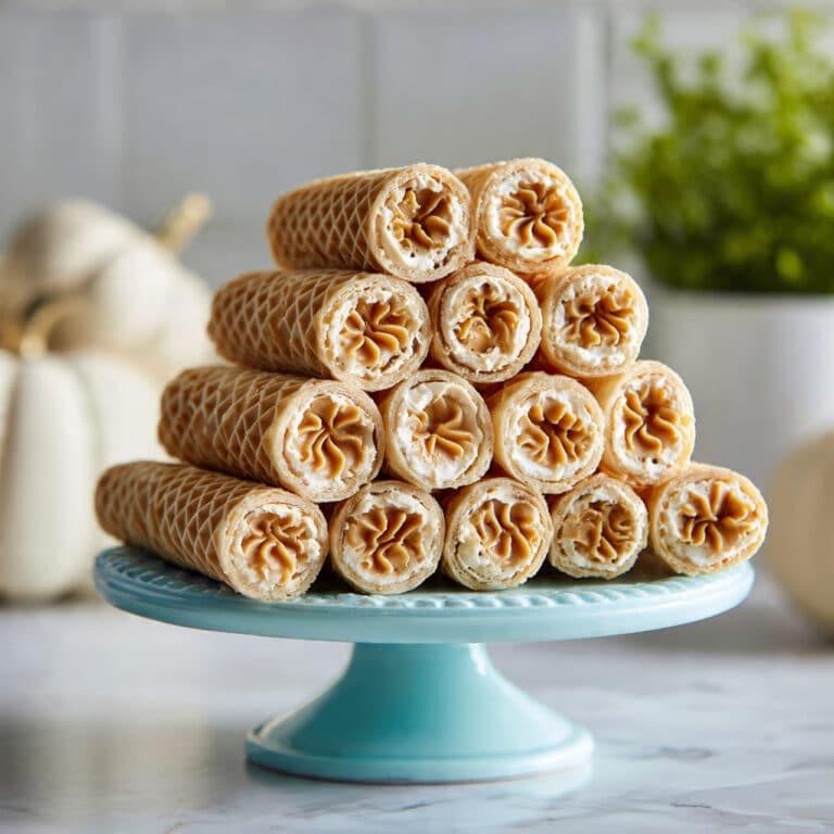 Trubochki: Delicious Pizzelle-Inspired Pastry Shells Filled with Dulce De Leche or Cream Cheese Filling Recipe