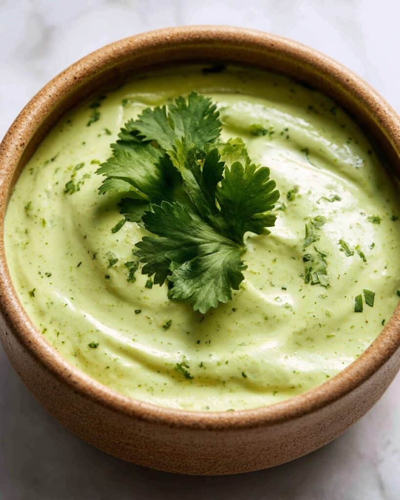 Creamy Cilantro Sauce Recipe