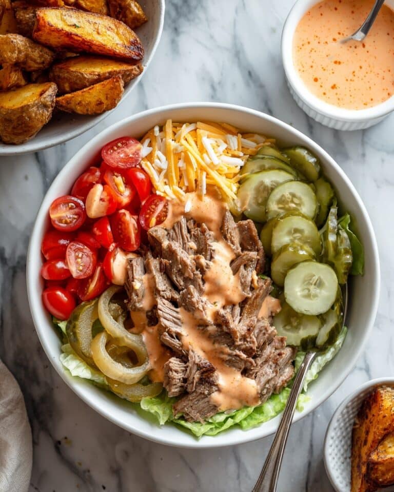 Big Mac Burger Bowls Recipe
