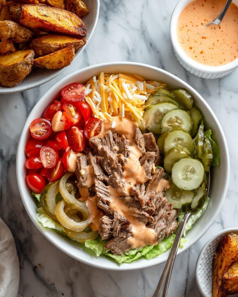 Big Mac Burger Bowls Recipe