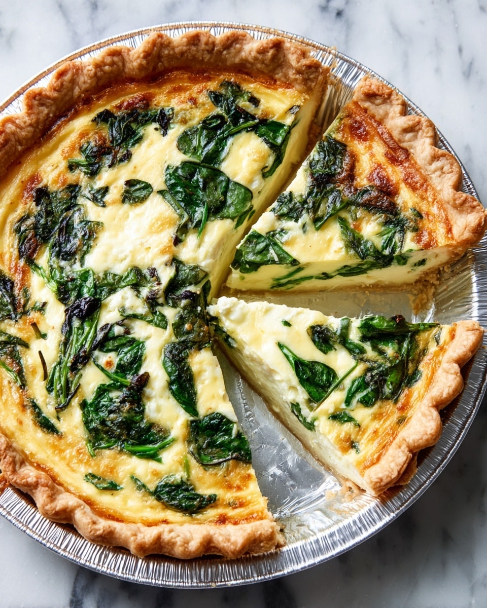 Easy Quiche Florentine Recipe