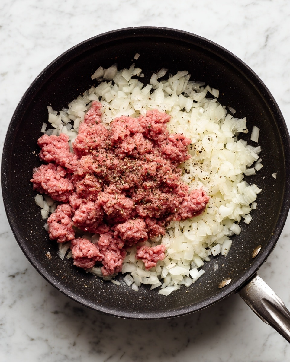 Creamy Beef Gnocchi Skillet Recipe - Recipe Image