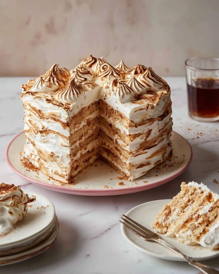 S’mores Pavlova Recipe