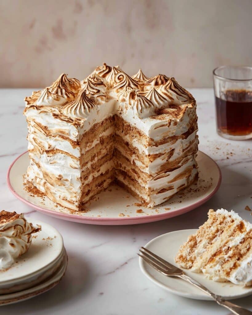 S’mores Pavlova Recipe