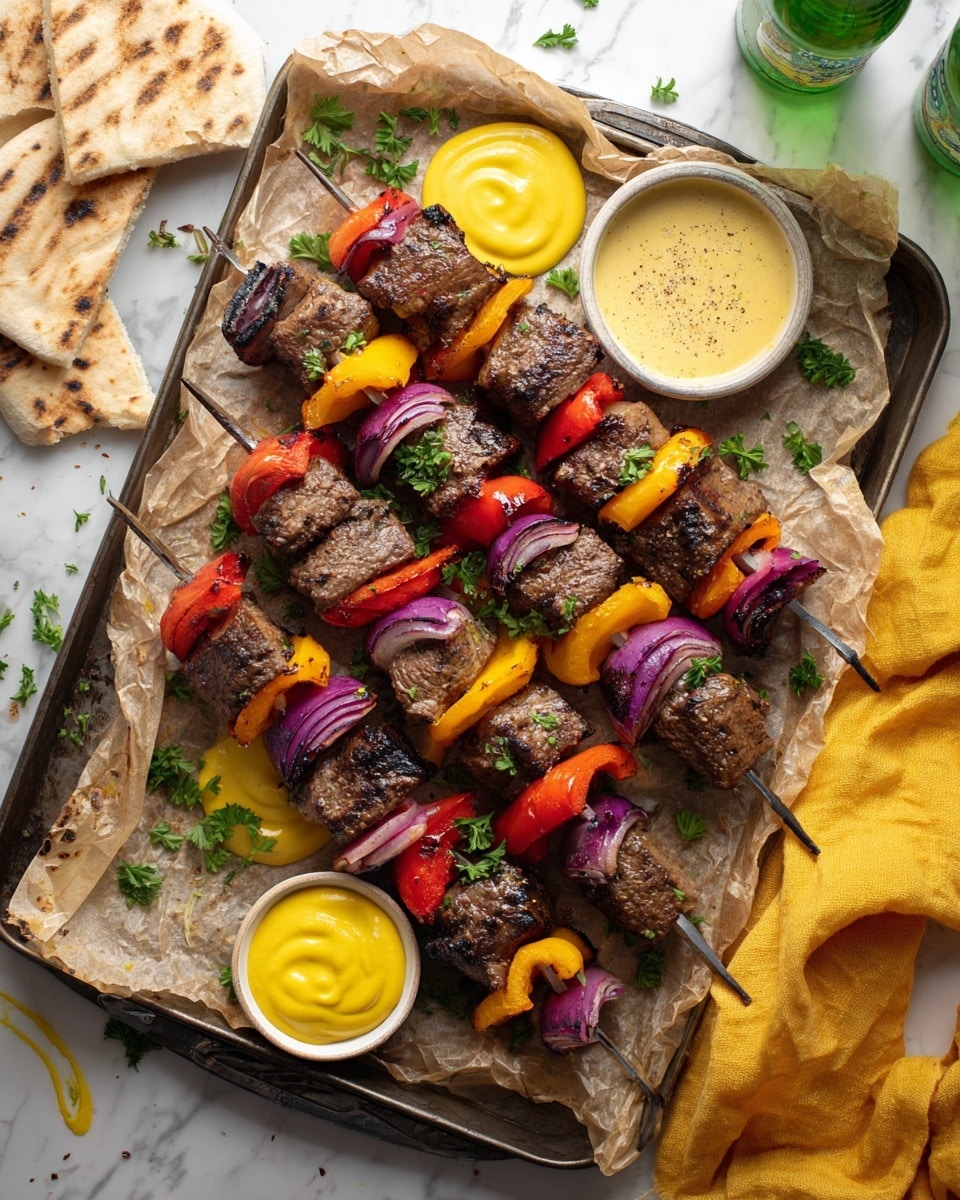 Marinated Steak Kabobs Recipe