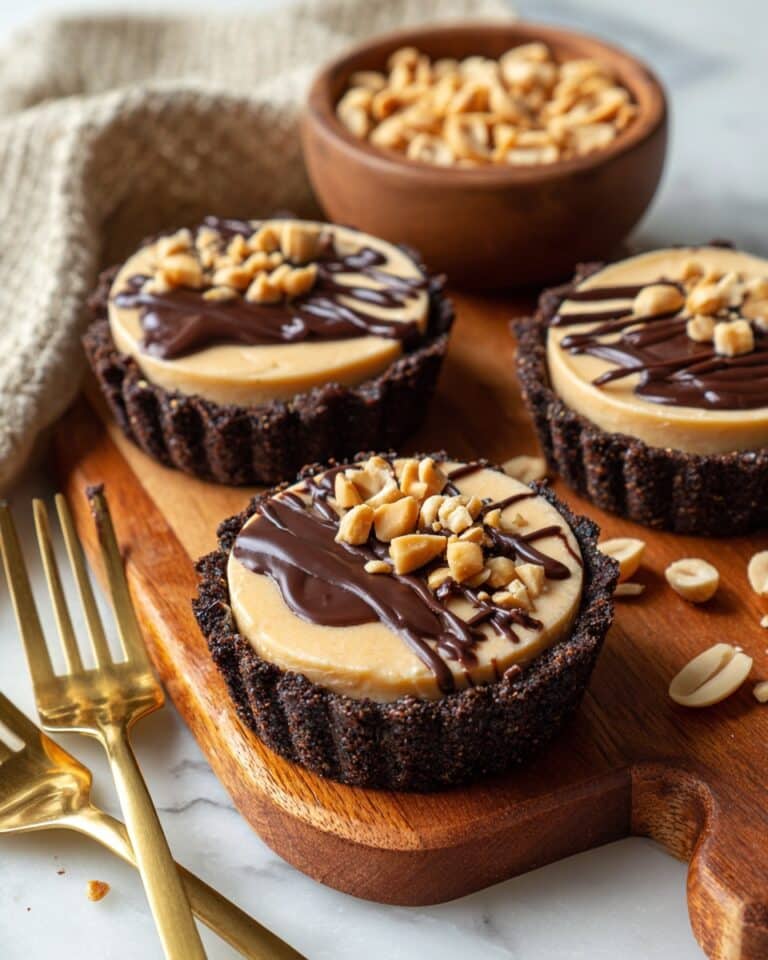 Peanut Butter Tart with Cookie Granola Crust Recipe
