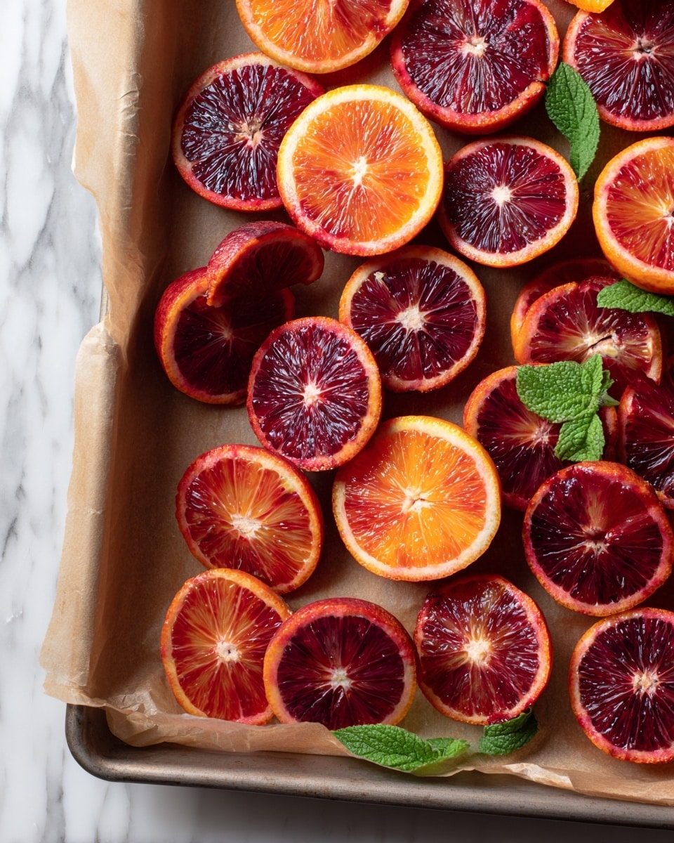 One-Ingredient Blood Orange Sorbet Recipe - Recipe Image