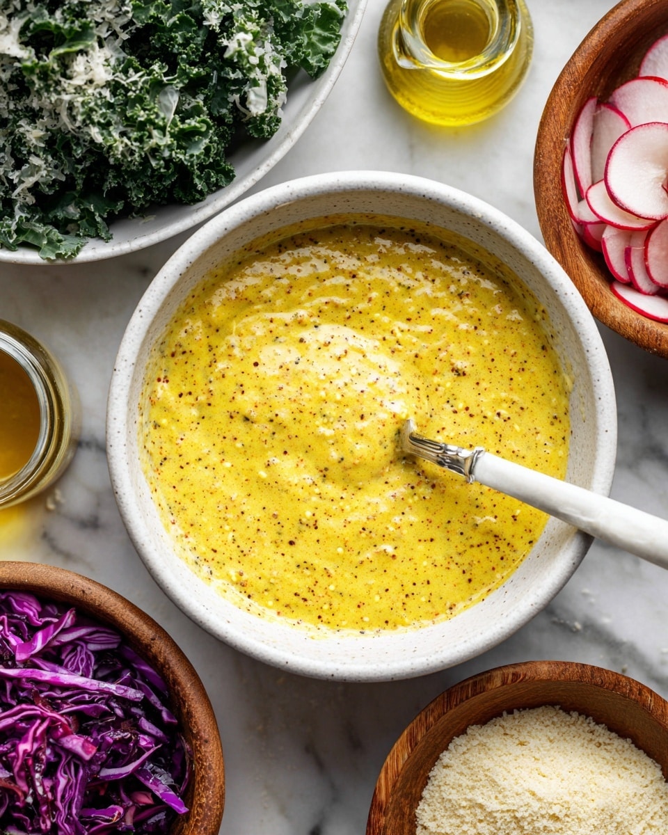 Crispy Honey Mustard Chicken Kale Salad Recipe - Recipe Image