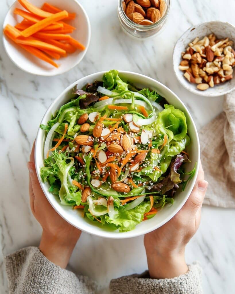 Crunchy Bok Choy Salad with Tangy Sesame Dressing Recipe