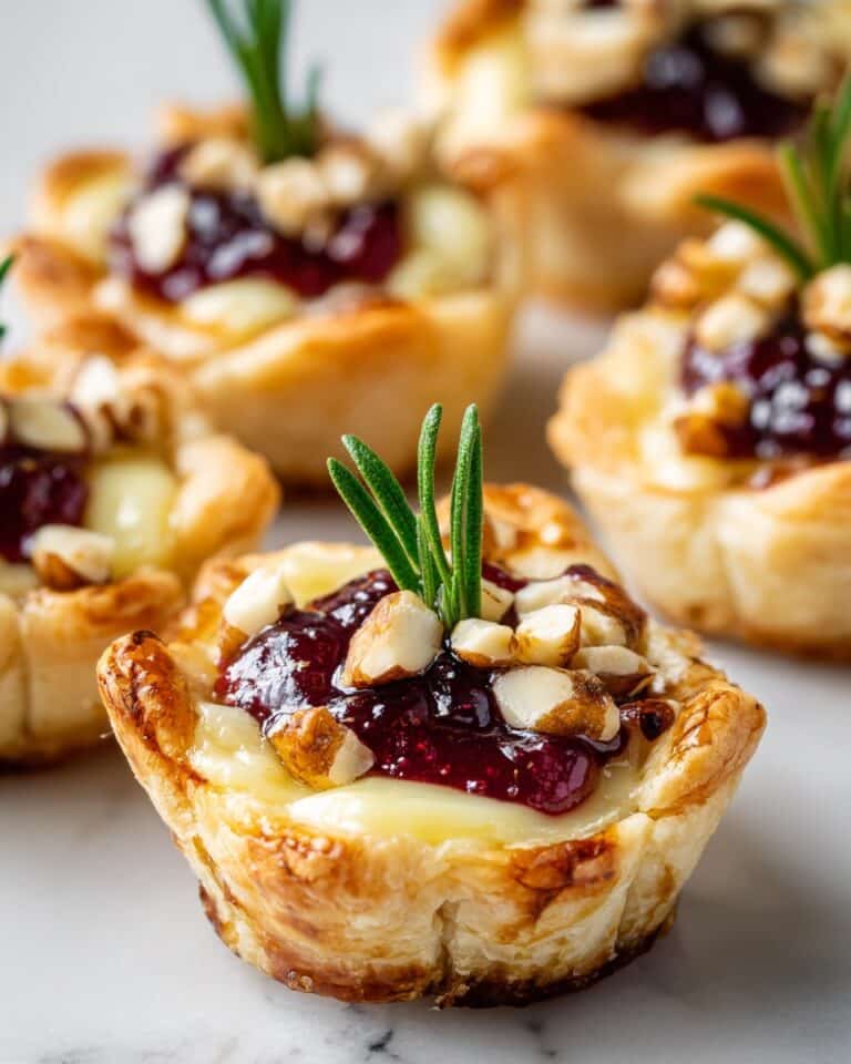 Brie Cranberry Bites Appetizer Recipe