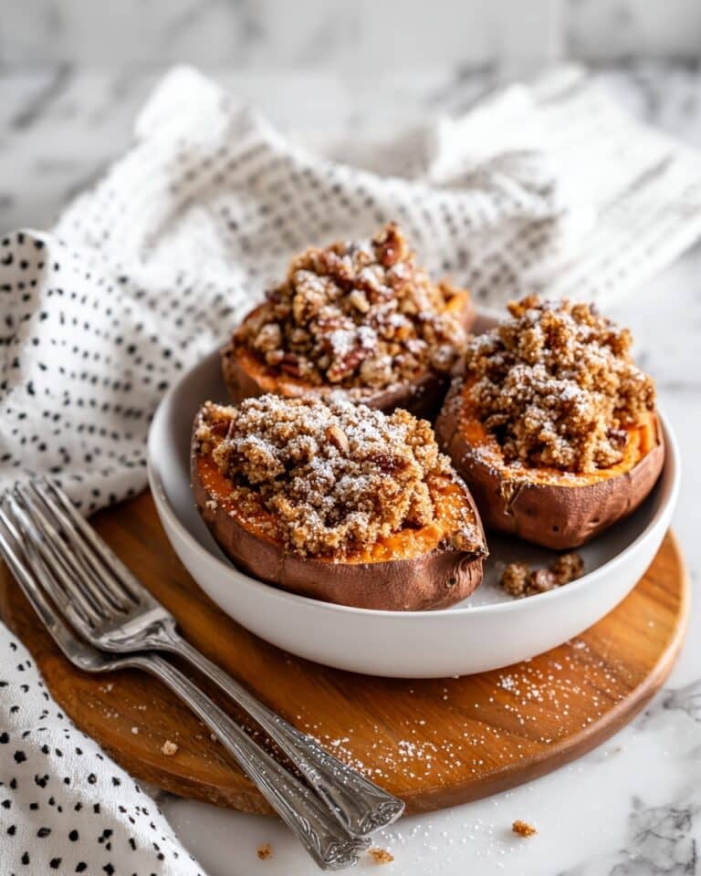 Twice Baked Sweet Potatoes Recipe