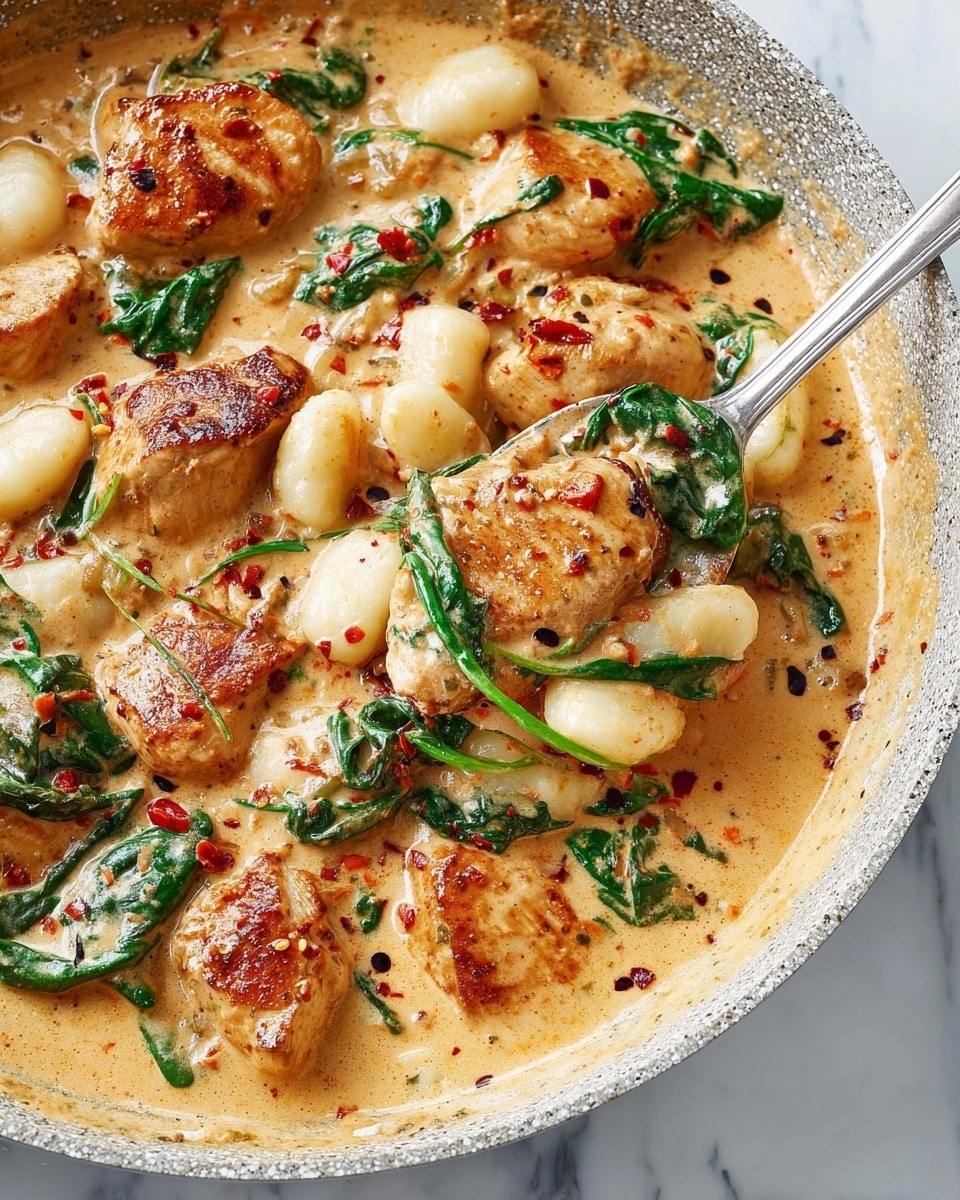 Creamy Chicken and Gnocchi Recipe