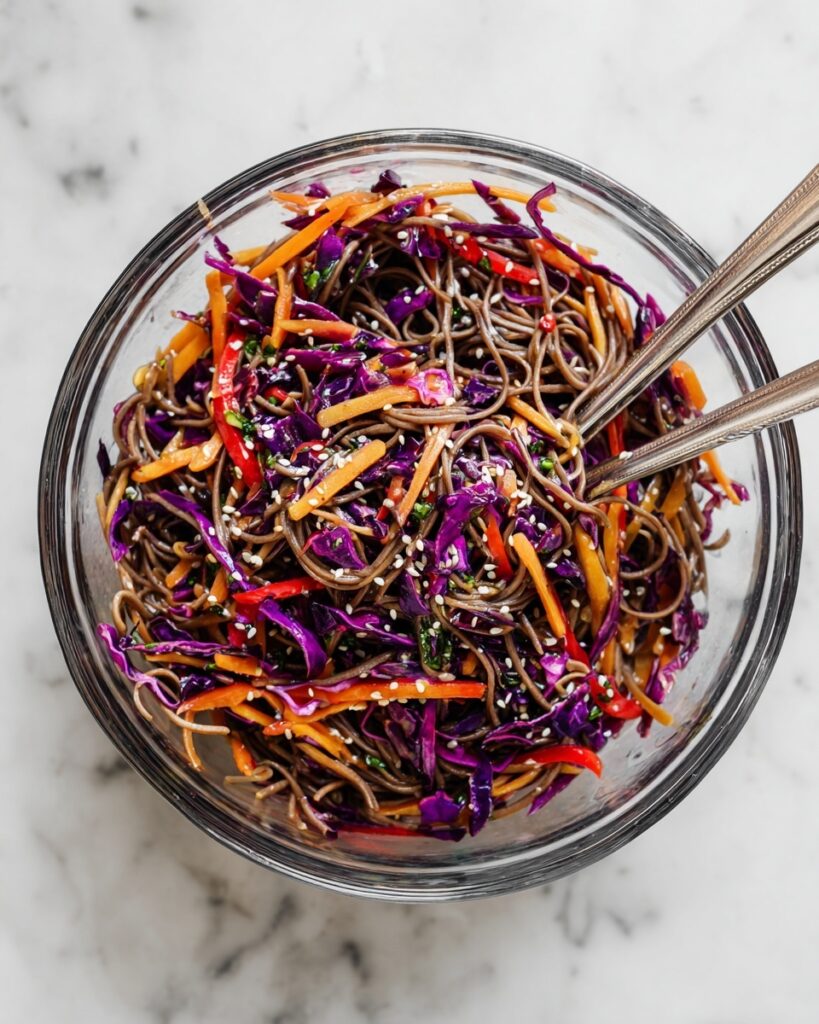 Veggie Sesame Noodles Recipe