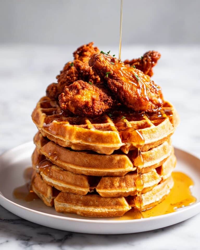 Red Velvet Chicken and Waffles Recipe