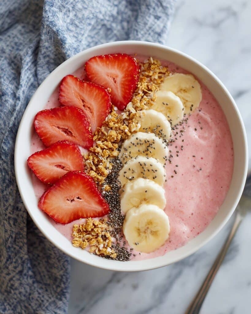 Strawberry Smoothie Bowl Recipe