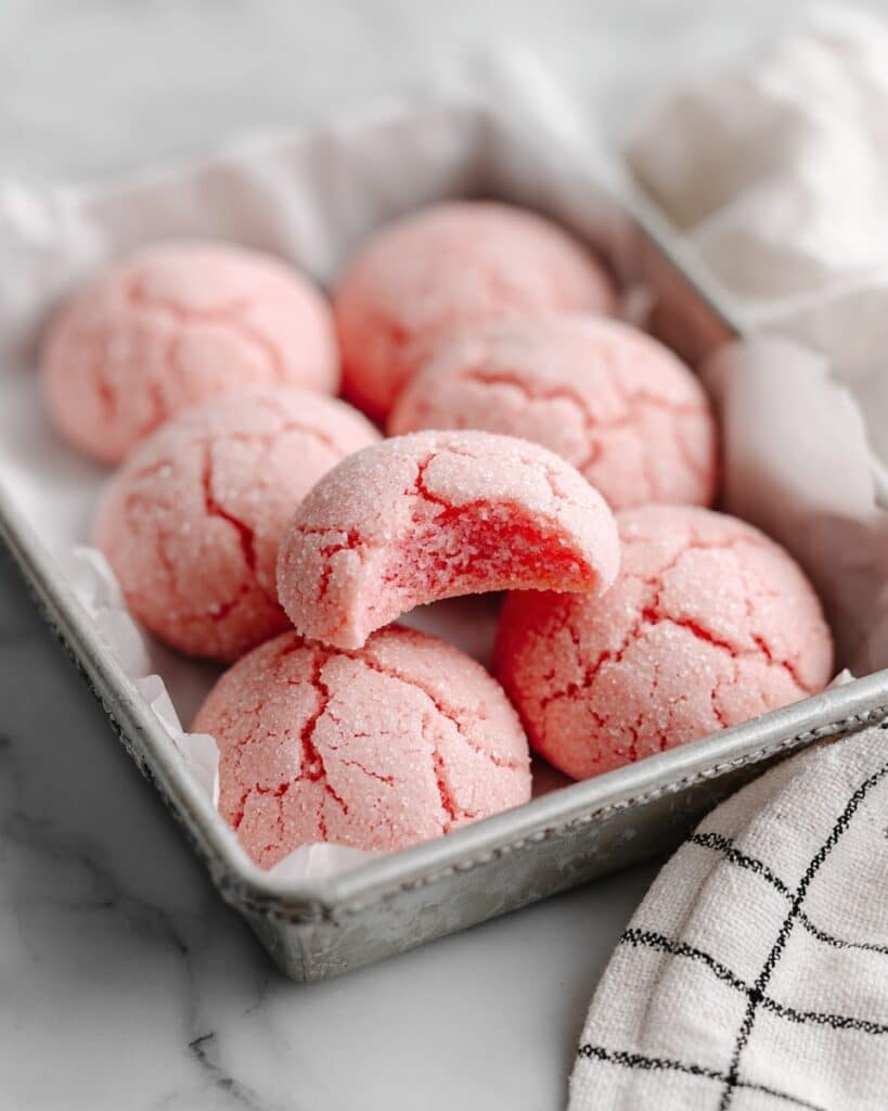 Pink Sugar Cookies Recipe