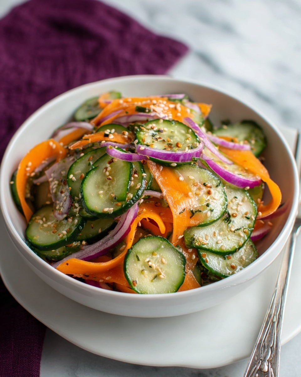 Cucumber Carrot Salad Recipe