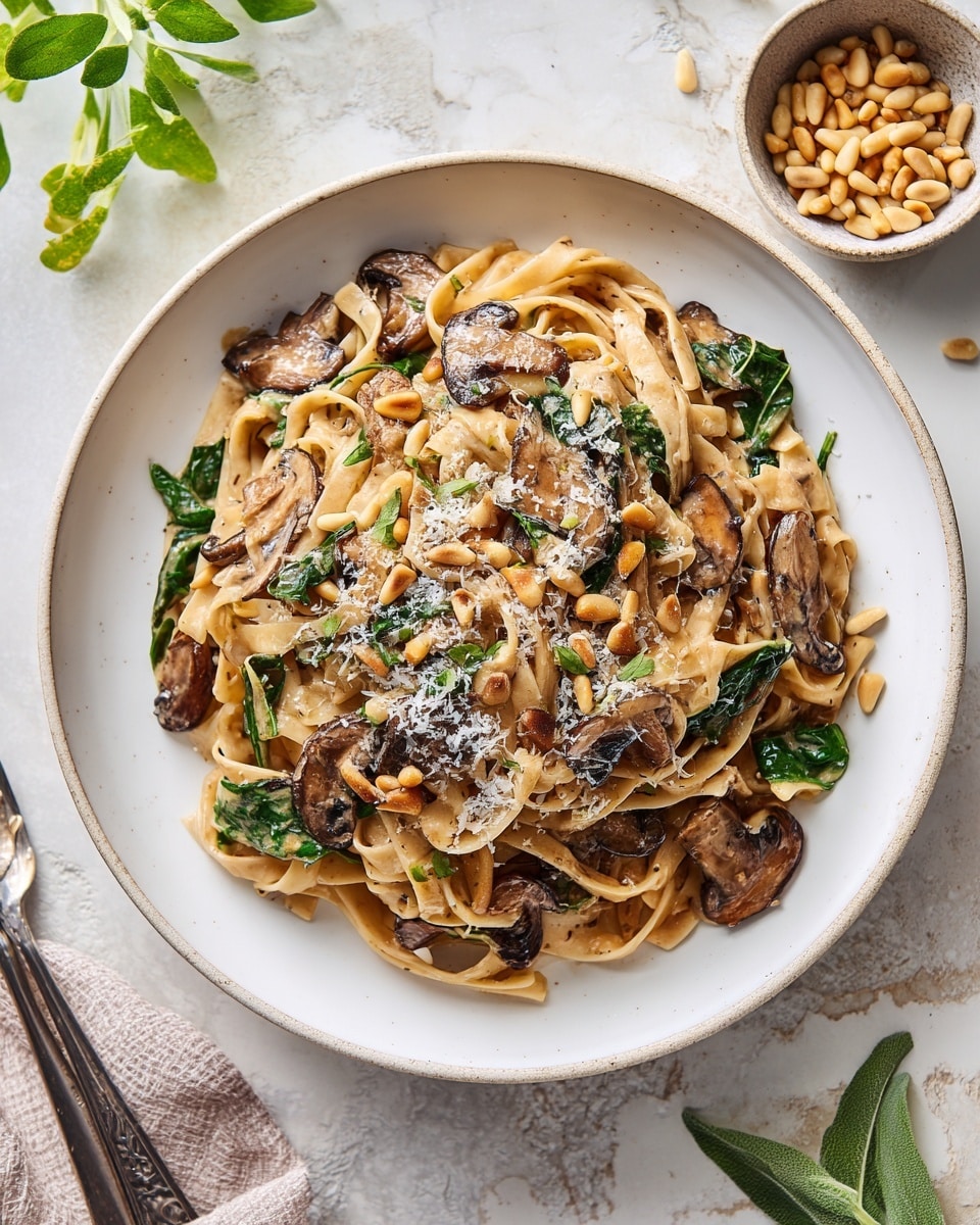 Caramelized Leek and Mushroom Gruyère Pasta Recipe