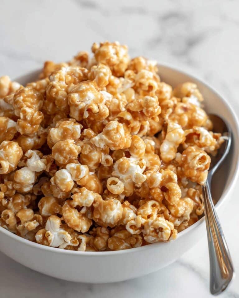 Salted Caramel Popcorn Recipe