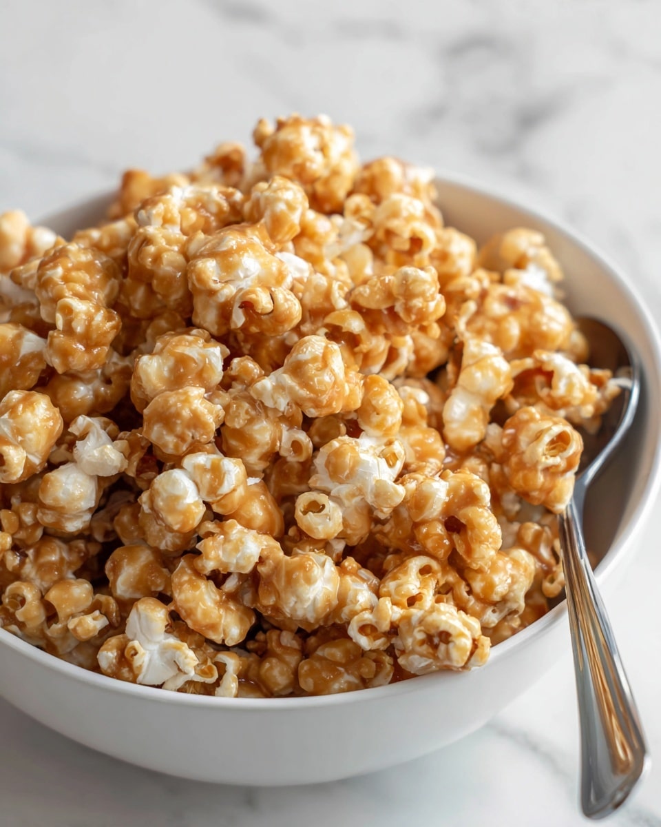Salted Caramel Popcorn Recipe