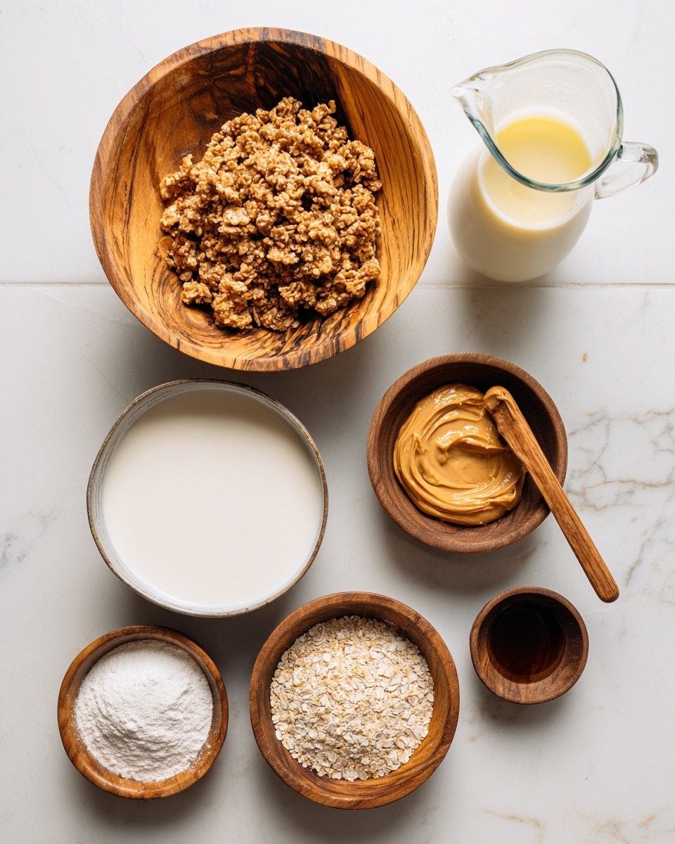 Peanut Butter Tart with Cookie Granola Crust Recipe - Recipe Image