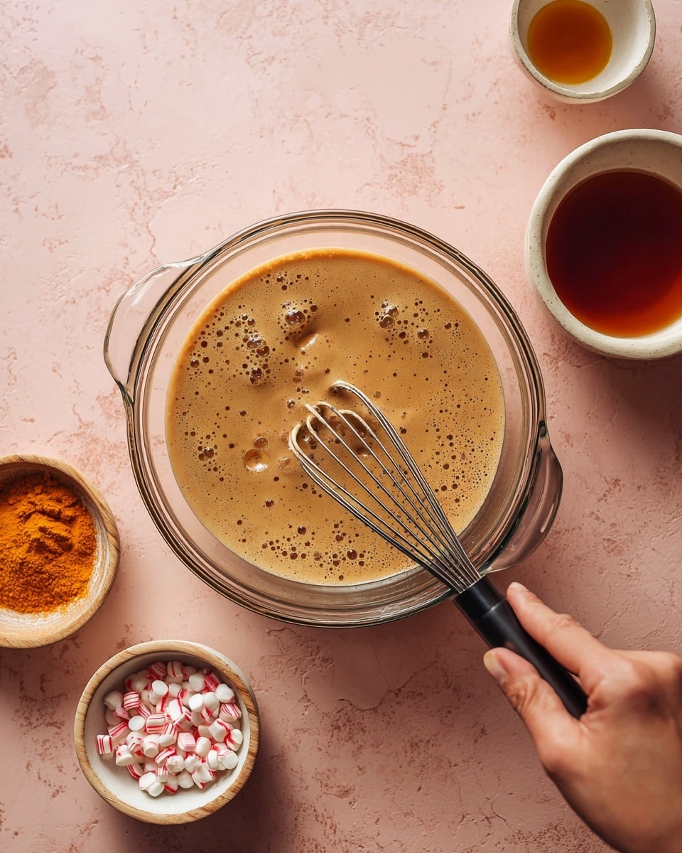 Peppermint Hot Cocoa with Homemade Coconut Whipped Cream Recipe - Recipe Image