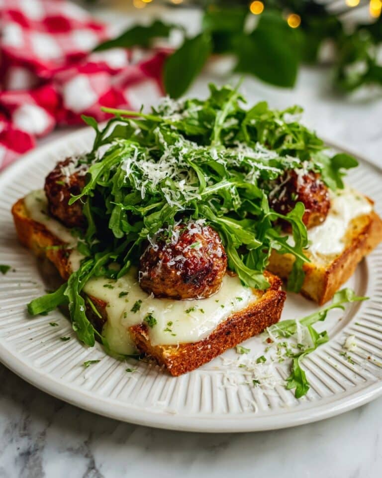 High-Protein Chicken Pesto Parmesan Meatball Subs Recipe