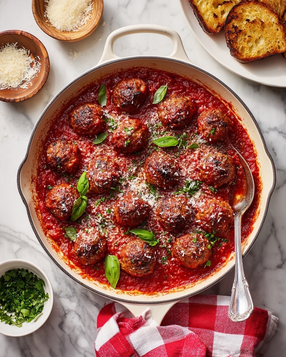 High-Protein Chicken Pesto Parmesan Meatball Subs Recipe - Recipe Image
