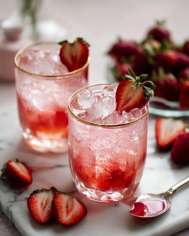 Strawberry Mocktail Spritzer Recipe