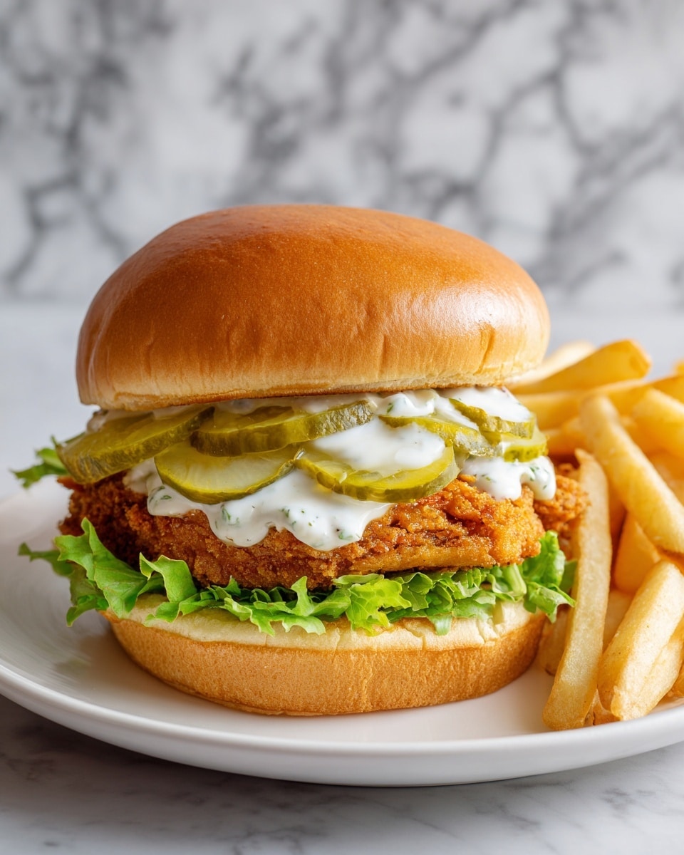Crispy Chicken Sandwich Recipe
