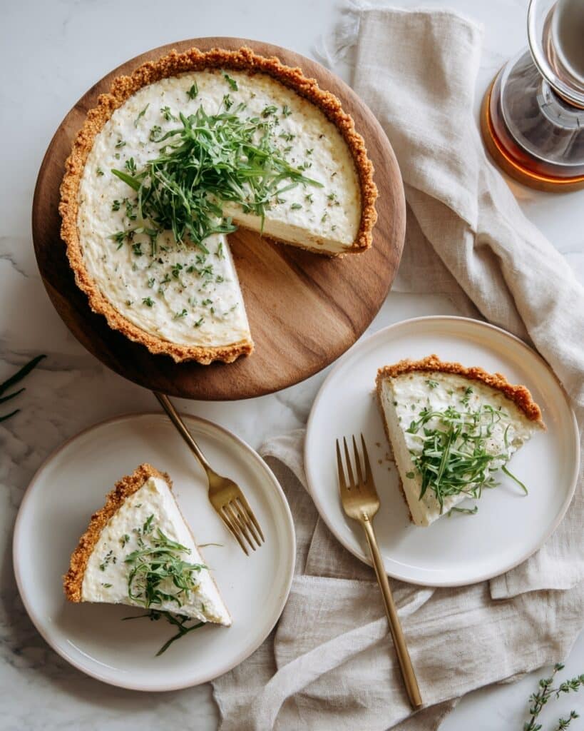 Creamy Gruyère Quiche with Fresh Herbs Recipe