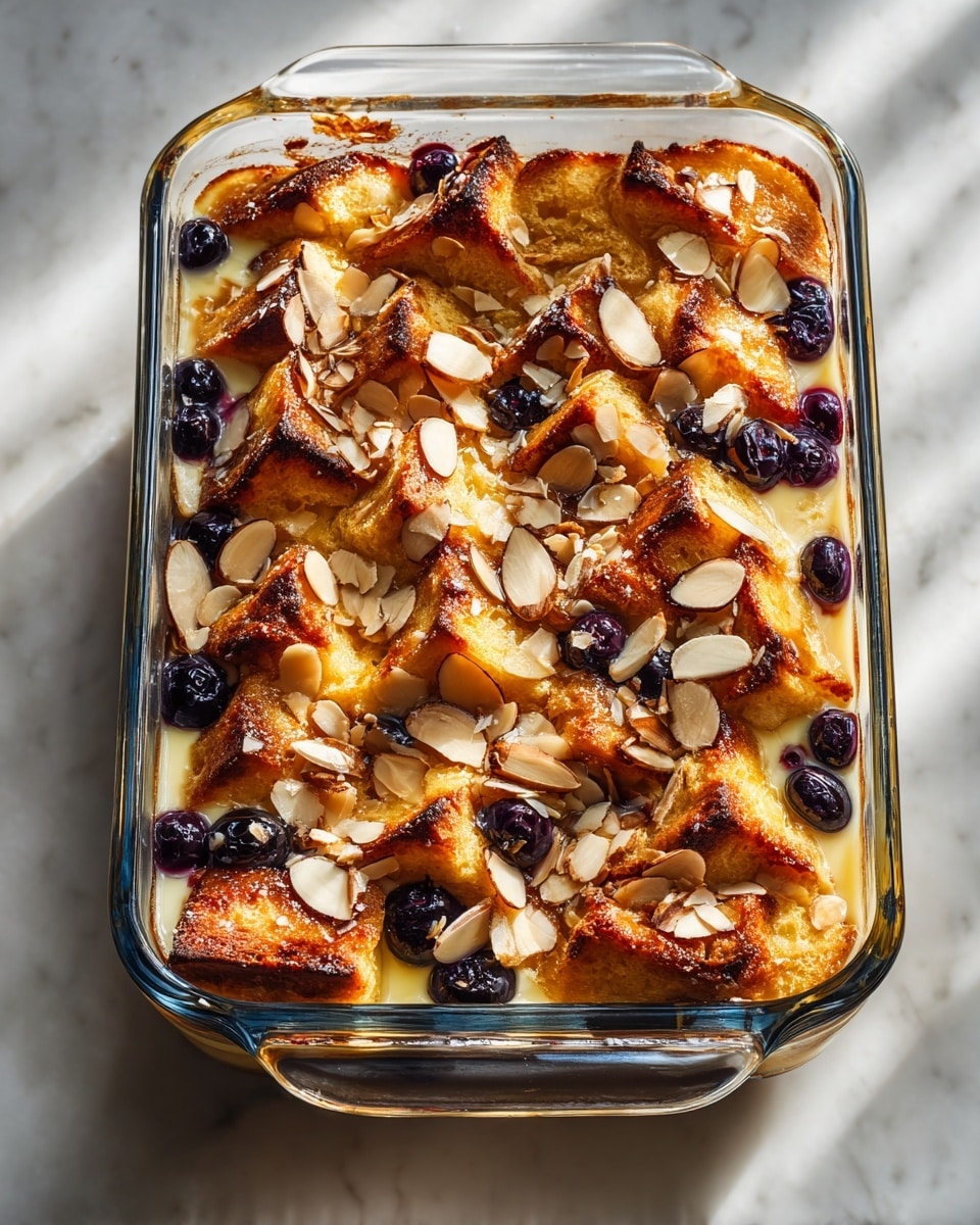 Lemon Blueberry Overnight French Toast Recipe