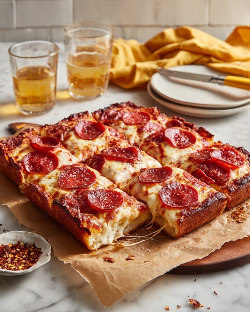 Detroit Style Pizza Recipe