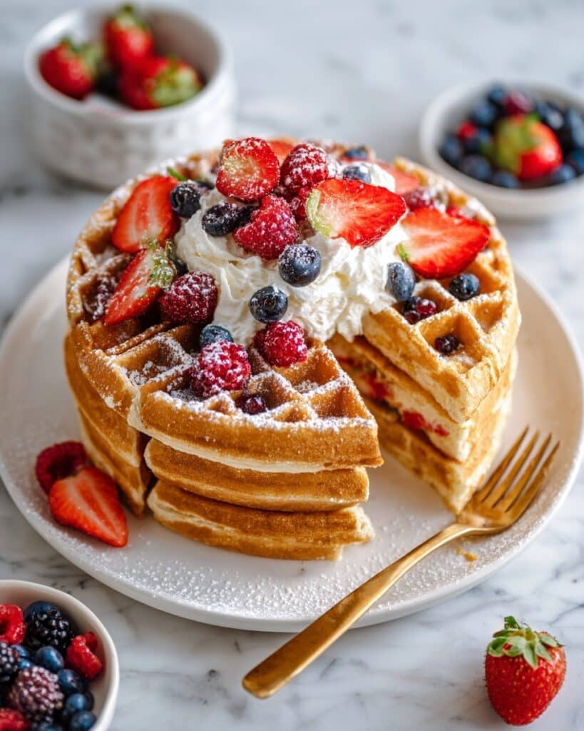 How To Make Belgian Waffles Recipe