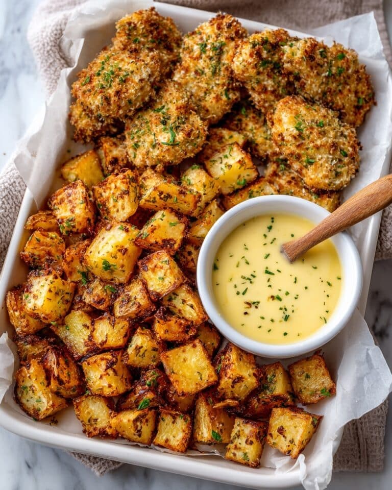 Sheet Pan Honey Mustard Pretzel Chicken & Potatoes Recipe