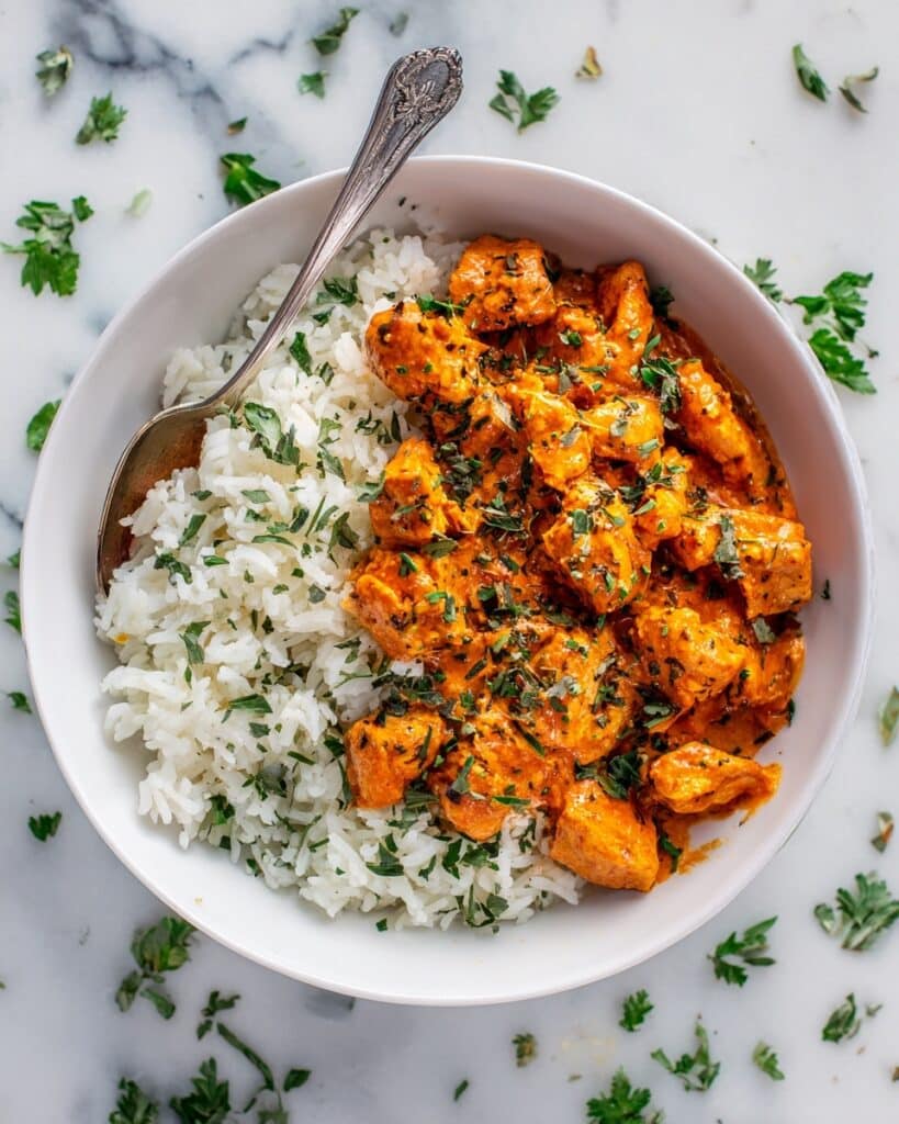 Creamy Coconut Chicken Rice Bowl Recipe