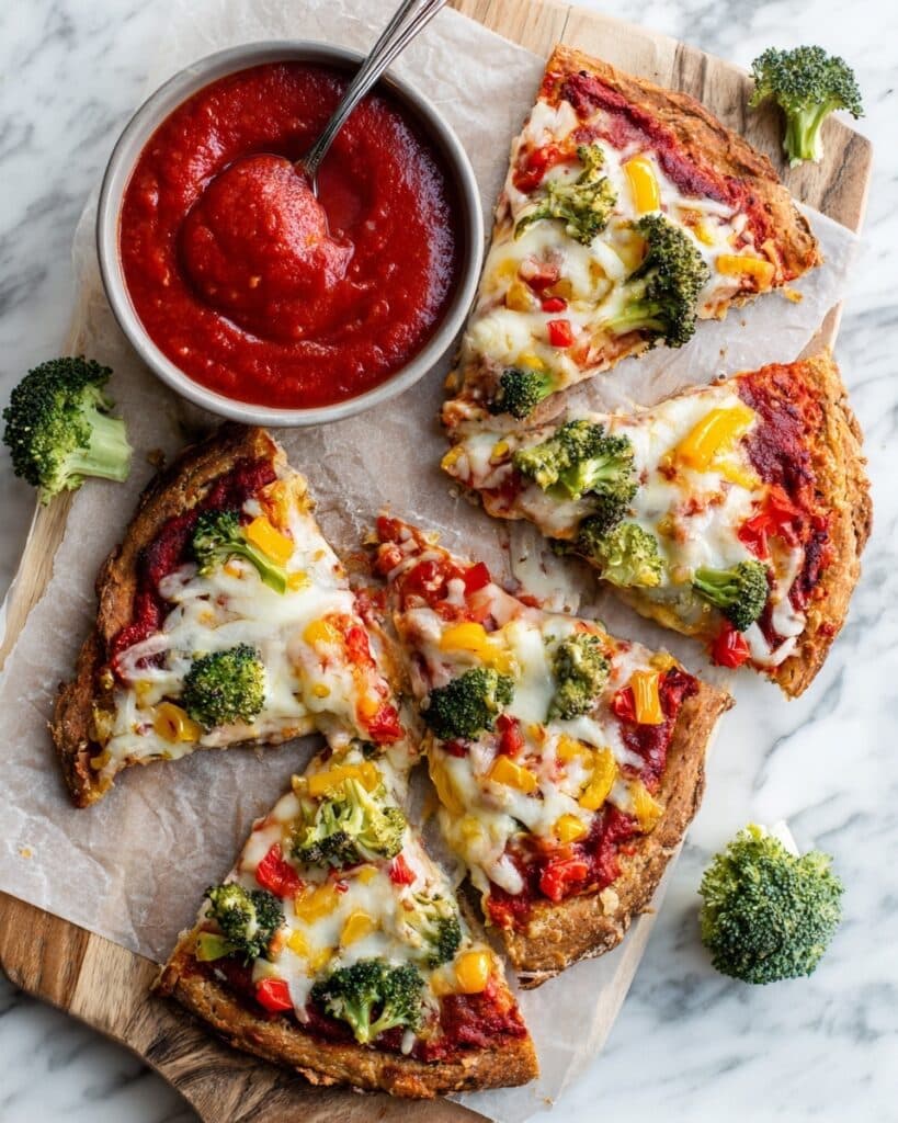 Chicken Crust Veggie Pizza Recipe