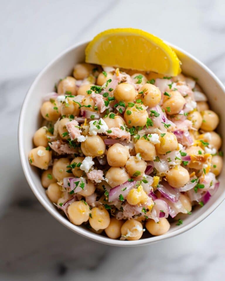 Chickpea Salad with Tuna Recipe