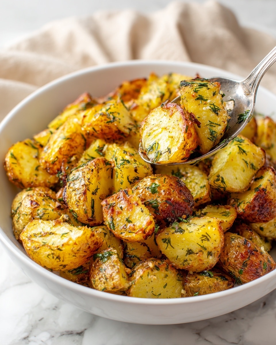 Perfectly Roasted Yukon Gold Potatoes Recipe